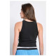 Bodytalk Γυναικεία αμάνικη μπλούζα Crop Top